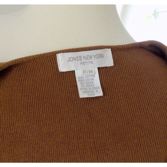 90s vintage cotton sweater minimalist fall winter wear to work casual nyc soho - Picture 5 of 5